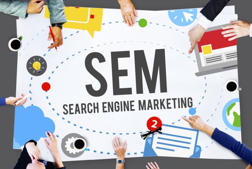 sem 
search engine marketing